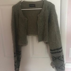 Cropped sweater
